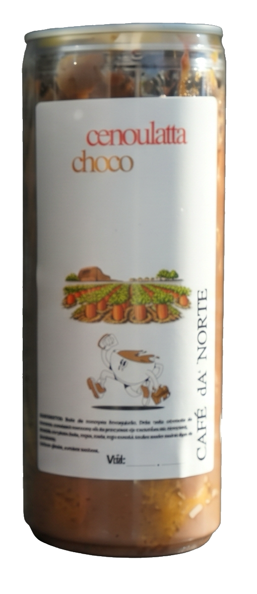 Bolo na Lata Cenoulatta Choco · Cenoura